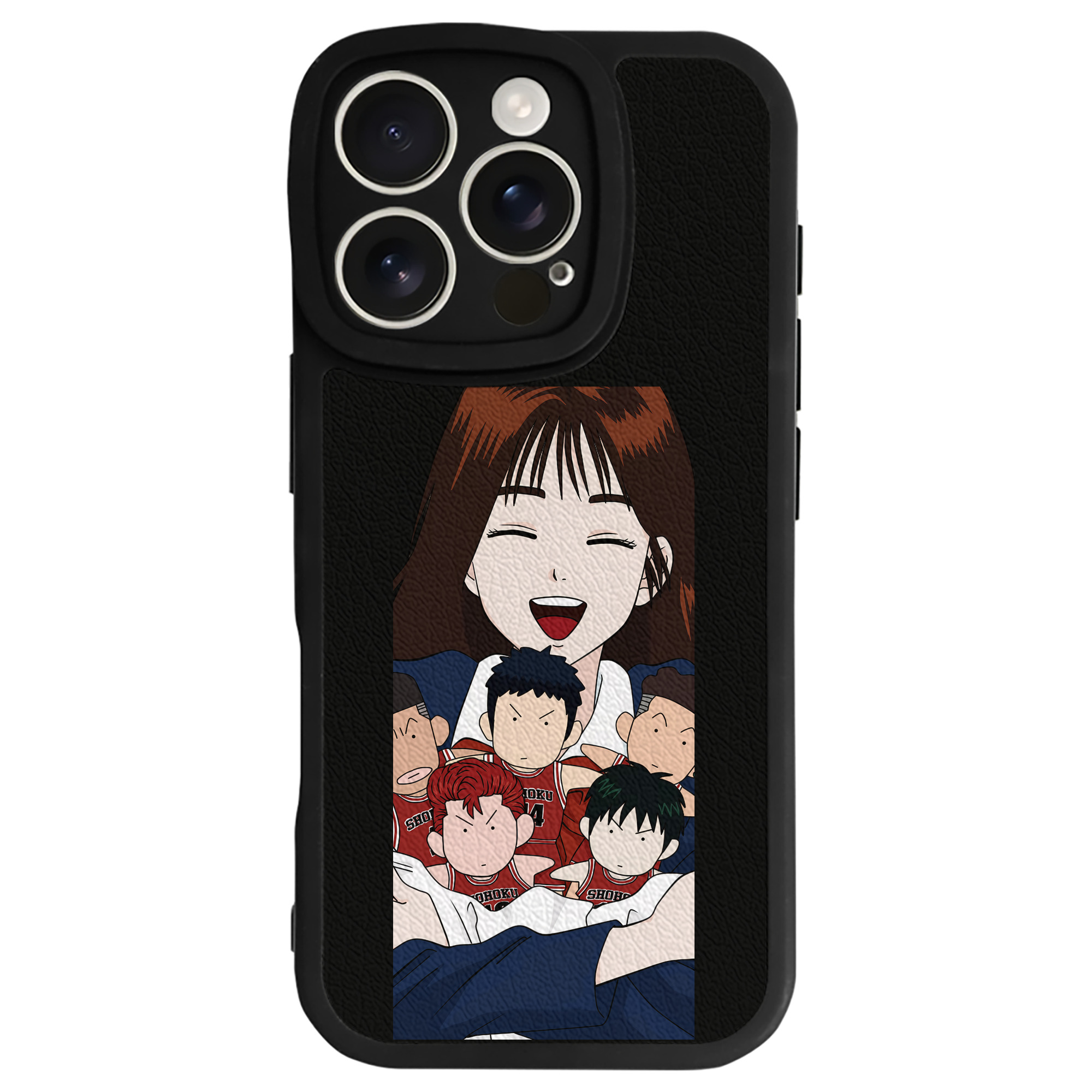 （画像用） SLAM DUNK／スラムダンク 【iPhone 16シリーズ対応】シリコンスマホケース（レザー調） 材質：シリコン